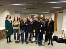 Colloque couleur et soin. Décembre 2019, ENSAD Nancy. Crédit photo : La Fabrique de l'hospitalité.